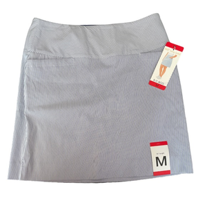 S.C. & CO Blue‎ Pinstriped Skort